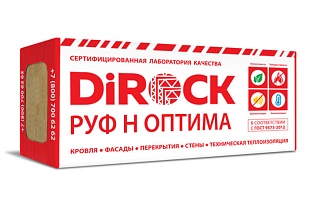 Кровельная теплоизоляция DiROCK Руф Н Оптима