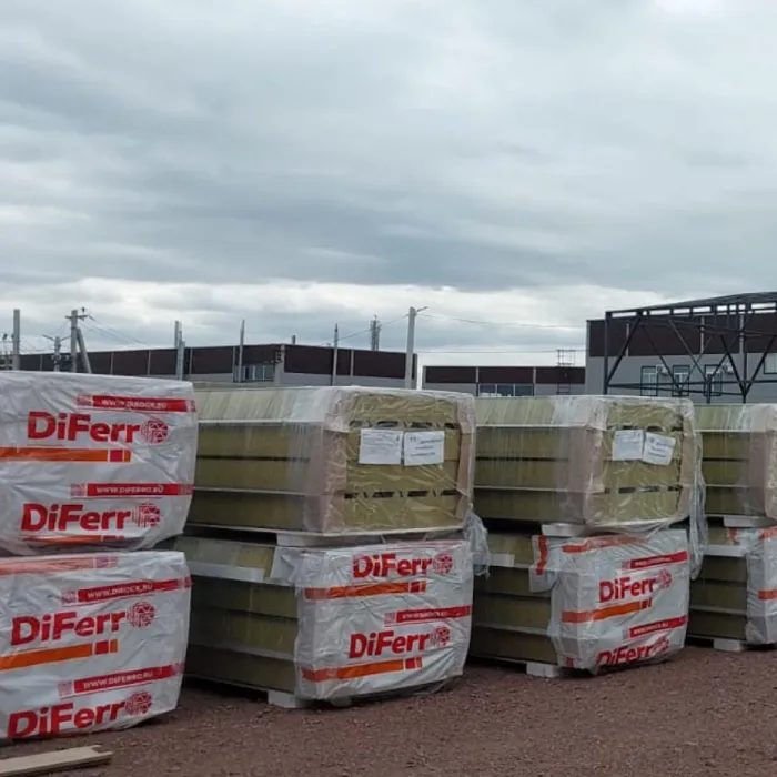 Завершение поставок на объект: Складское здание с административно-бытовыми помещениями в Разметелево