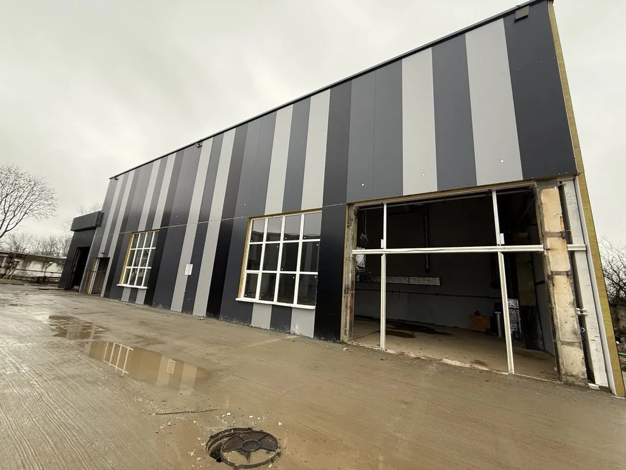 Завершена поставка сэндвич-панелей на завод «Горизонт»