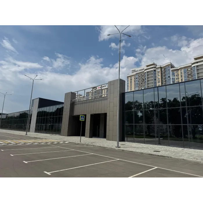 Компания «Ди Ферро» – поставщик сэндвич-панелей для строительства нового торгового центра «Мир» в Краснодаре Компания «Ди Ферро» – поставщик сэндвич-панелей для строительства нового торгового центра «Мир» в Краснодаре