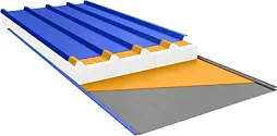 Кровельные сэндвич-панели из пенополистирола