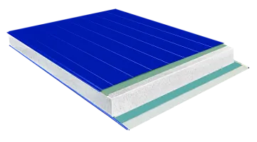 Стеновые сэндвич-панели из пенополистирола толщиной 100 мм