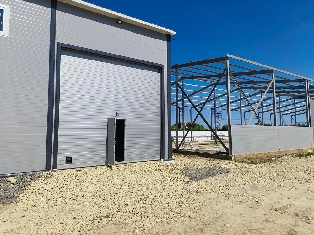 Новый складской комплекс в поселке Верево Ленинградской области