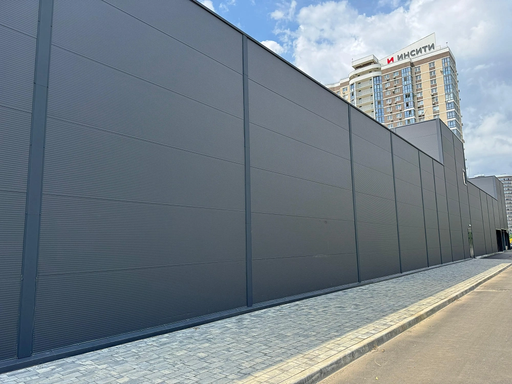 Строительство нового торгового центра «Мир» в Краснодаре