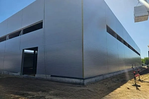 Строительство трубного цеха ООО «Мценскпрокат» в Орловской области