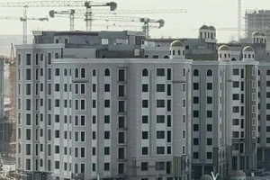 Новый жилой район в Грозном