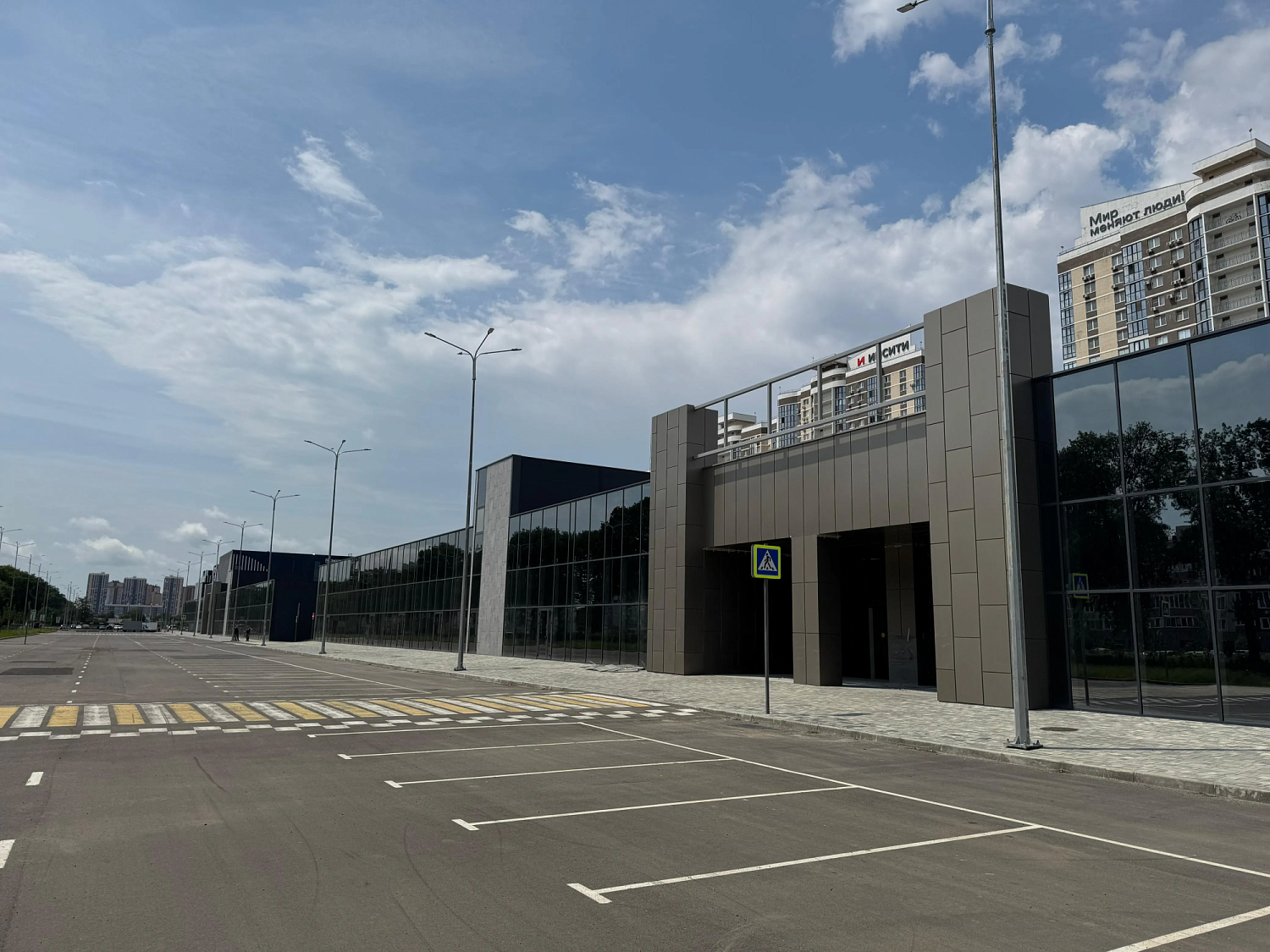 Строительство нового торгового центра «Мир» в Краснодаре